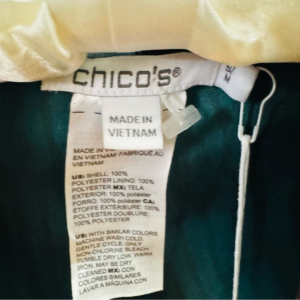 Chico's Blue and Red kimono - Picture 7 of 8